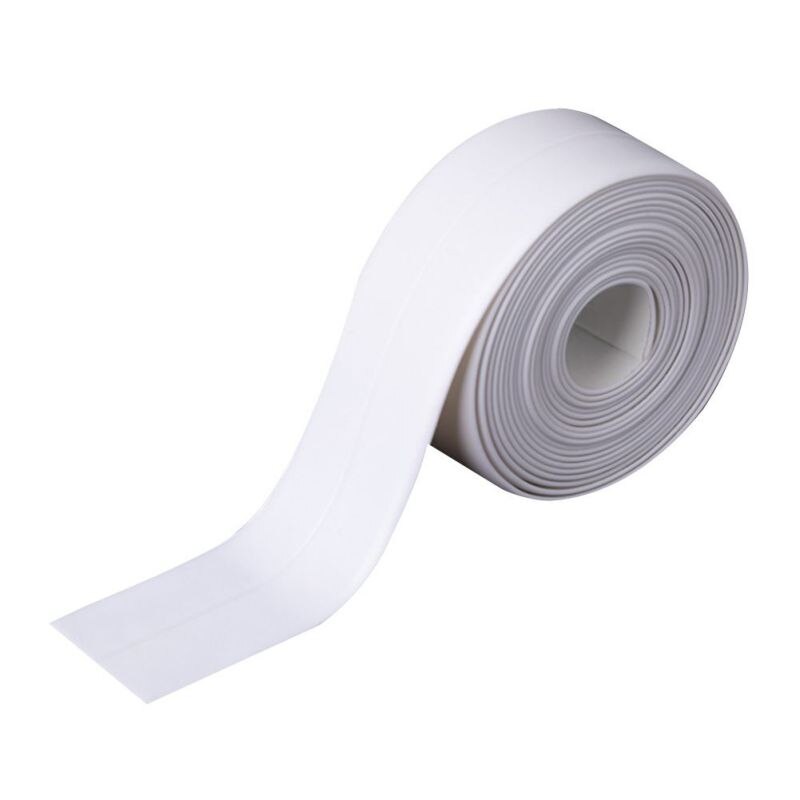 Kitchen Sink Waterproof Strip Caulk Strip Self-Adhesive Sealing Tape Toilet Bathroom Shower Bathtub Floor Wall Edge Protector: A