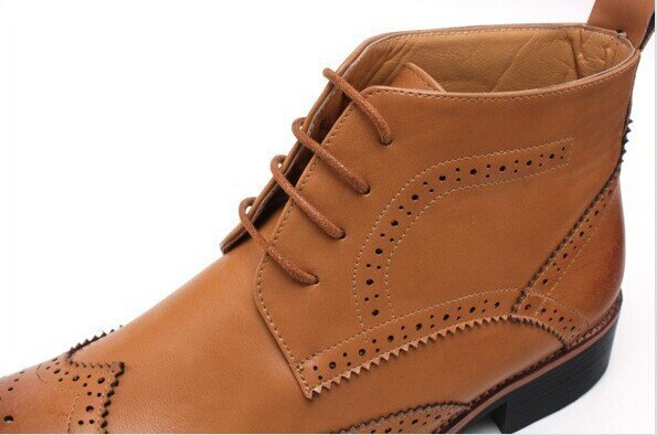 Für Männer Formale Kleid Martin Stiefel Herren Leder Halbschuhe Hochzeit Büro Stiefeletten Spitze-hoch Männliche Stiefel Schuhe botas hombre