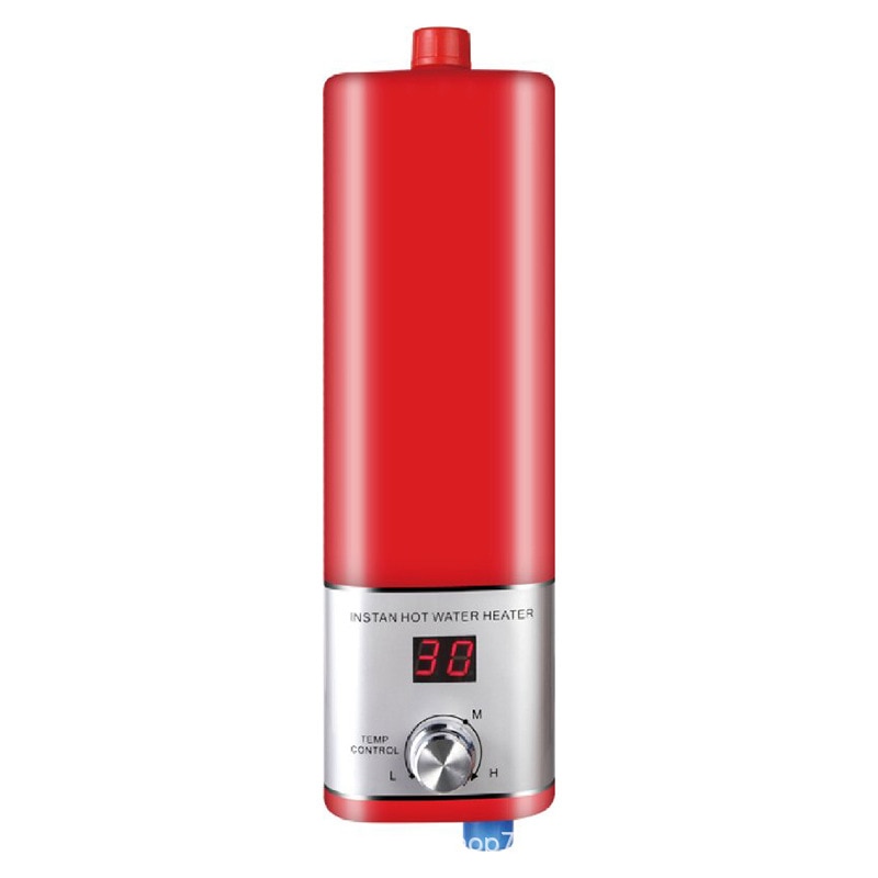 5500W Electric Electric Water Heater Instant Digital Thermostatic Tankless Shower Water Fast Heating For Kitchen Bathroom 220V