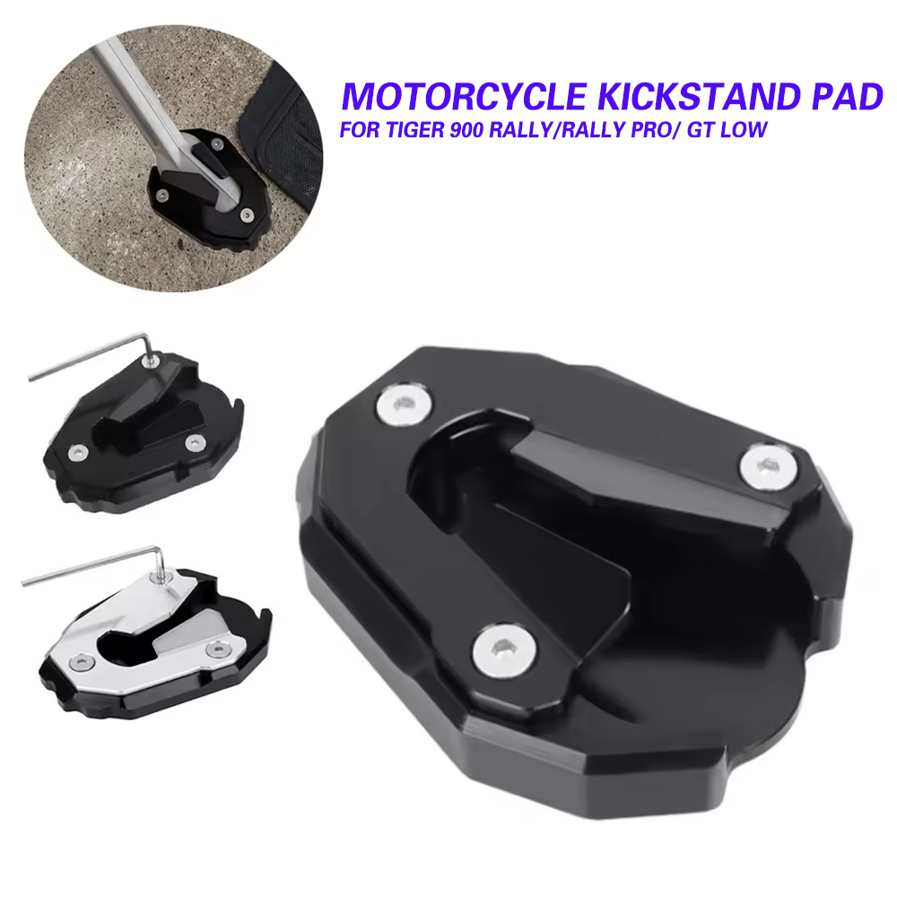 Almofada de suporte cnc para tigre900 tigre 900 rally/rally pro/gt baixo 2021-2022 pé suporte lateral ampliador placa de suporte de extensão