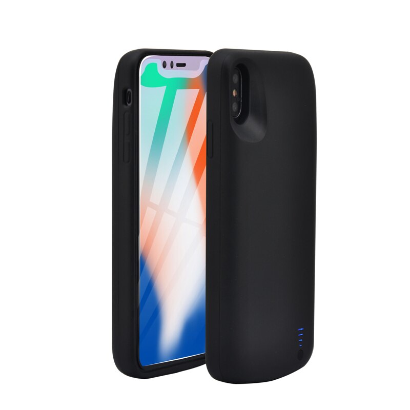 iPhone Power Case 5000mAh - External Battery Charger for iPhone X, XS, XR, XS Max