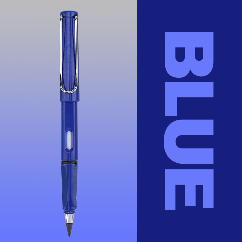 Technology No Ink Pen Unlimited Writing Pencils No Cutting Students Magic Pencils For Writing Art Sketch Painting Tools: Blue