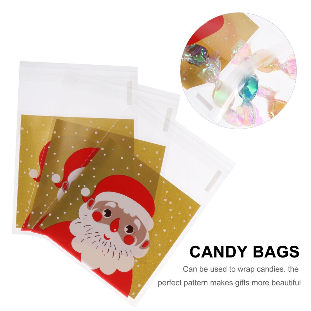 200Pcs Prachtige Nuttig Chic Praktische Snoep Zakken Biscuit Opslag Zakjes Opslag Zakjes Bags