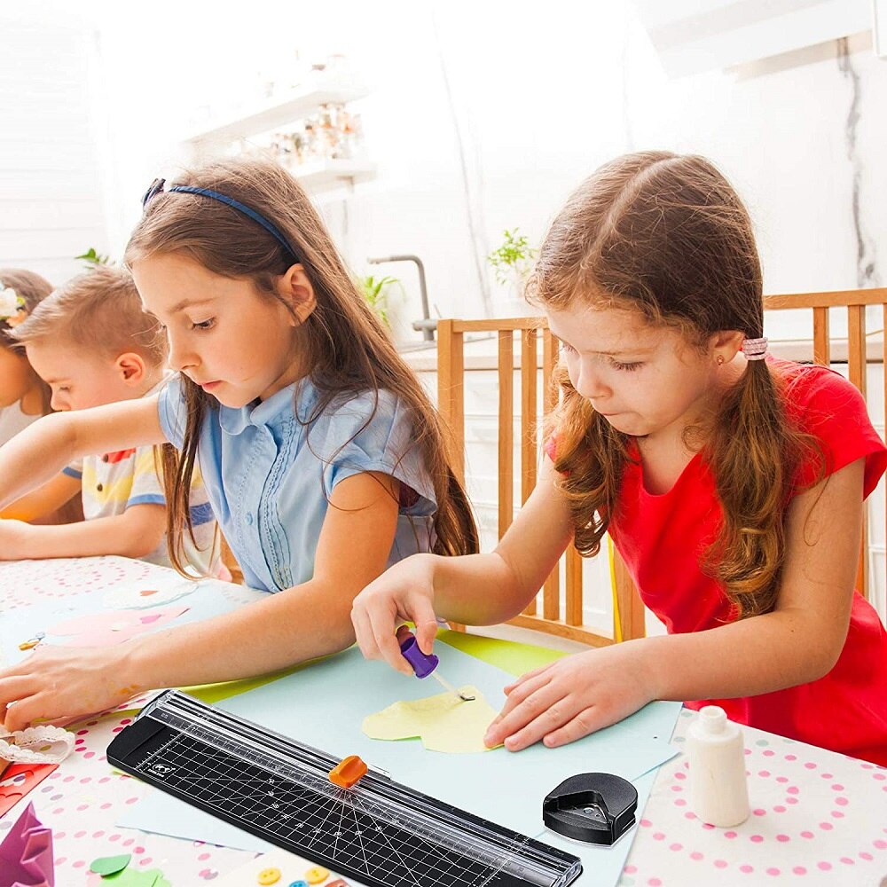 A4 Paper Cutting Machine Precision Paper Photo Trimmers Cutter Art Trimmer Photo Scrapbook Blades DIY Office Home Stationery