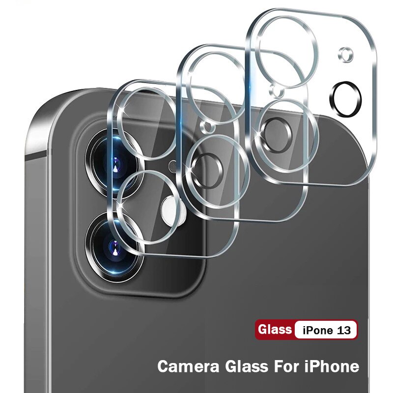 3 stk linseglas til iphone 13 11 12 pro max kamera linsebeskytter fuld linse beskyttelsesglas iphone 13 12 mini hærdet glas