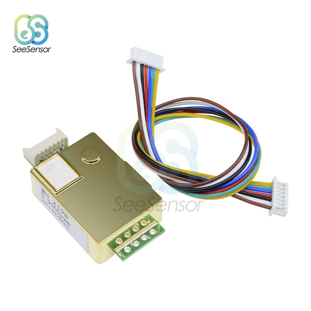 MH-Z19 Infrared CO2 Sensor Module for CO2 Monitor MH-Z19B Carbon Dioxide Gas Sensor 0-5000ppm