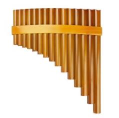 15 pipas de bambú Natural folklórico de China instrumento Musical Pan Flauta instrumento de viento Panpipes G clave Flauta hecha a mano Panflute: Default Title