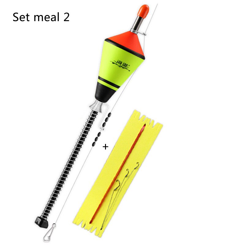 Portable Automatic Fishing Float With luminous stick Fishing Accessories Fast Fishing Artifact Fishing Float Device: set