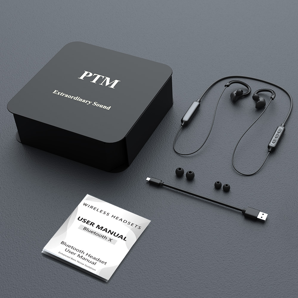 PTM X1 Neckband Bluetooth Kopfhörer Drahtlose Kopfhörer Ga mi ng Headset Bluetooth Ohrhörer mit mi c für iPhone Samsung mi freisprecheinrichtung
