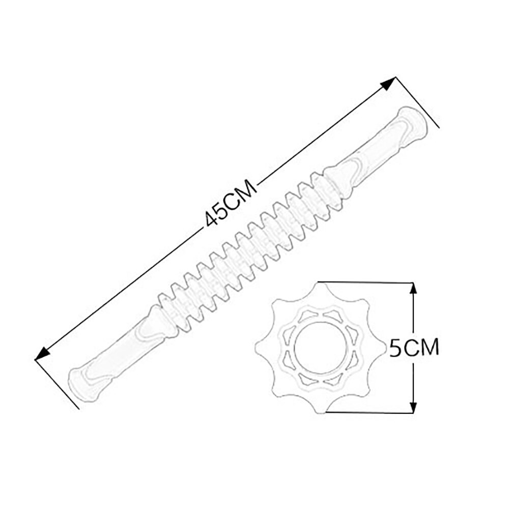 Przenośna siłownia joga kij robić masażu mięśni wałek mięśni masaż ciała zrelaksować się narzędzie wałek robić masażu mięśni kije