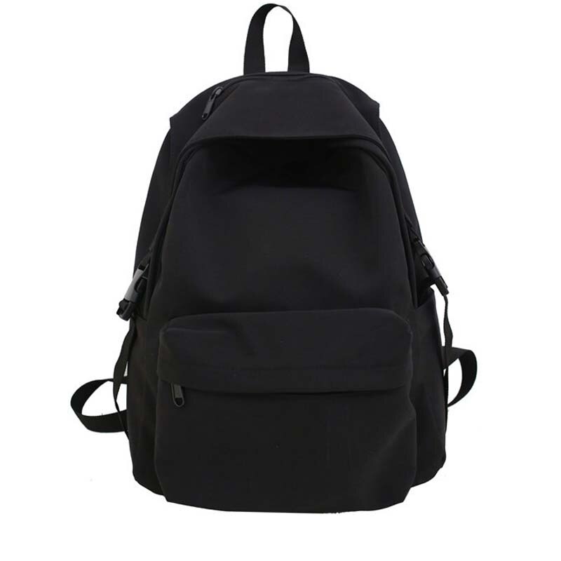 Waterproof Nylon Backpacks Women Bag Backpack For Women Big Small Travel Backpack Female Shoulder Bag Mochilas: Black / 29cm x15cm x40cm