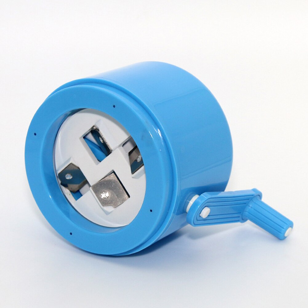 Ręczna kruszarka robić lodu korba ręczna mini rozdrabniacz robić lodu stożek śnieżny kociak DIY szlifierka robić lodów