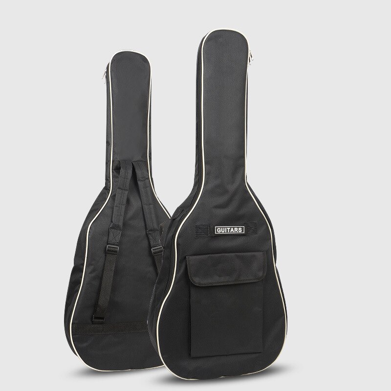 Weysfor 40/41 tommer dobbelt skulderstropper guitar oxford stof akustisk guitar taske 5mm vandtæt rygsæk guitar bæretaske: 1