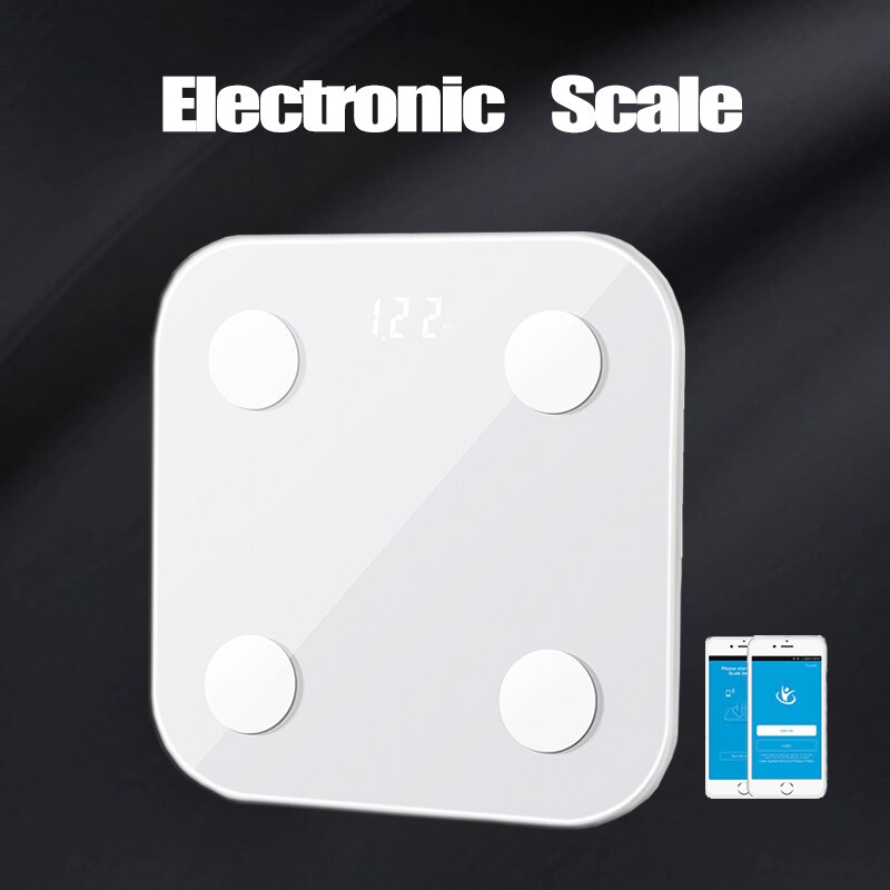 Electronic Scale Floor Bathroom Scale Digital Body Scale LED Display Bluetooth Weight Scale Precision Scale Bathroom Product