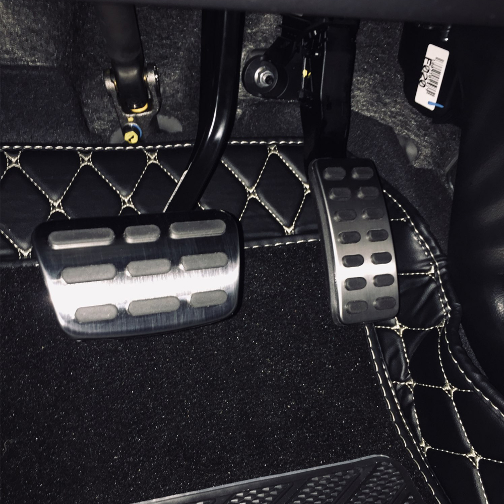 Auton polttoaine jarru tuki jalkapolkimet auto polkimet hyundai  ix25 creta accent verna solaris kia  k2 rio soul  kx3 tarvikkeet