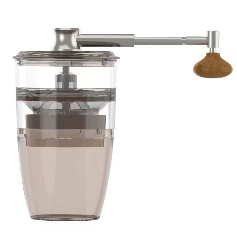 2 in 1 Portable Coffee Grinder Electric Manual Coffee Miller Automatic Coffee Bean Grinder Machine Espresso Maker USB Charging: Manual