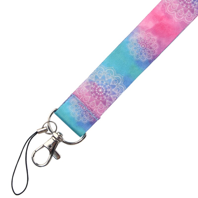 Homegaga Yoga Lanyards neck strap fabric id Card phone holders unisex accessory for keys badge holders webbing ribbons D2370