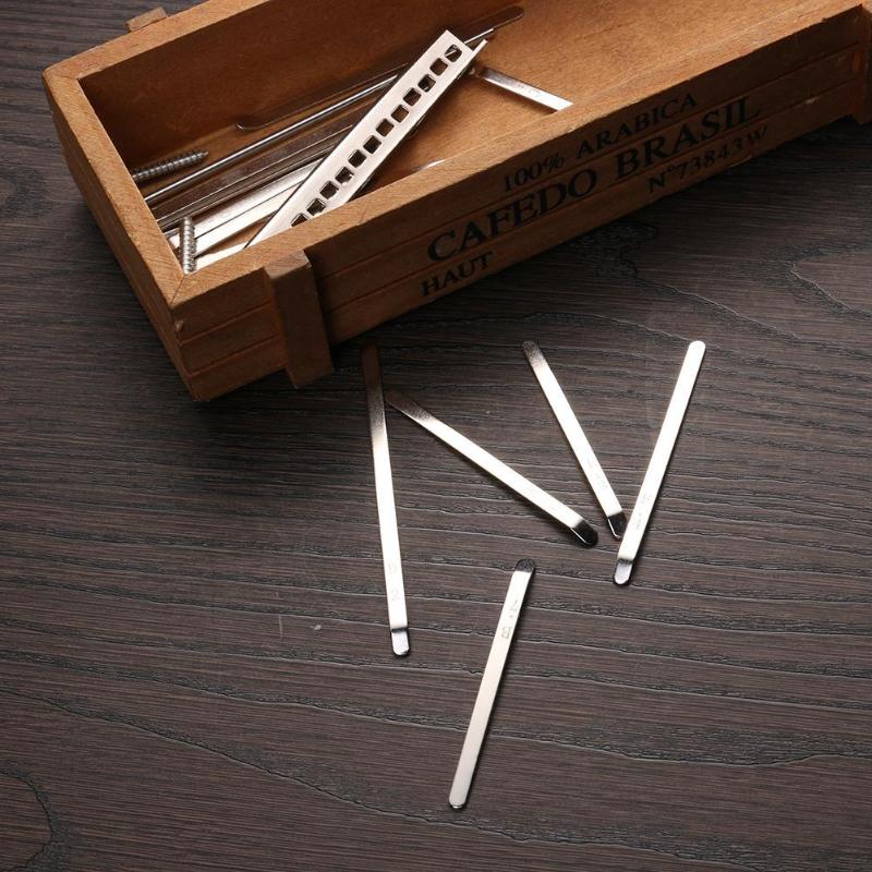 Aluminum Alloy Replacement Keys For 17 Note Kalimba African Mbira Thumb Piano Parts Solid Metal Musical Instruments Accessaries