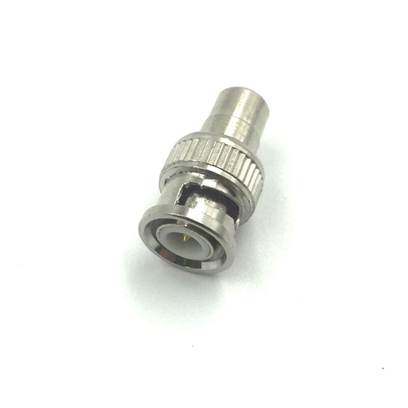 100PCS BNC Male to AV RCA Female Coaxial Cable AV Connector BNC Q9 AV