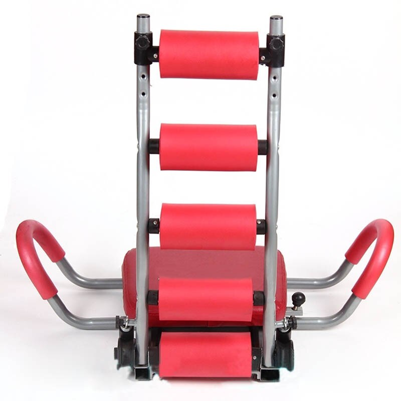Máquina de entrenamiento abdominal plegable, pérdida de peso, cintura estrecha, rueda de entrenamiento muscular abdominal, equipo de fitness deportivo para el hogar