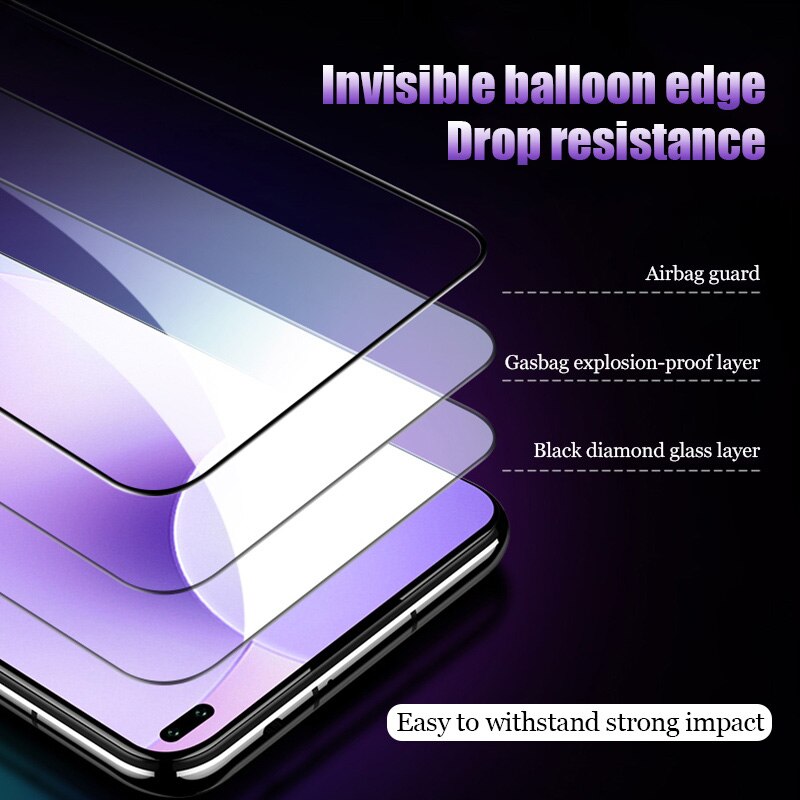 Full Coverage Protective Glass for Xiaomi Redmi 9C 9A 8A Pro 7A 6A Screen Protector for Redmi 5A 4A 4X Anti Scratch Front Glass