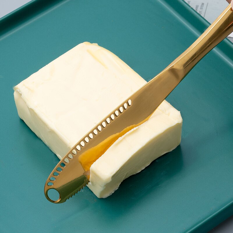 1 Pc Boter Mes Roestvrij Staal Keuken Kaas Mes Dessert Gereedschap Jam Strooier Gebruiksvoorwerp Bestek Dessert Gereedschap Voor Toast