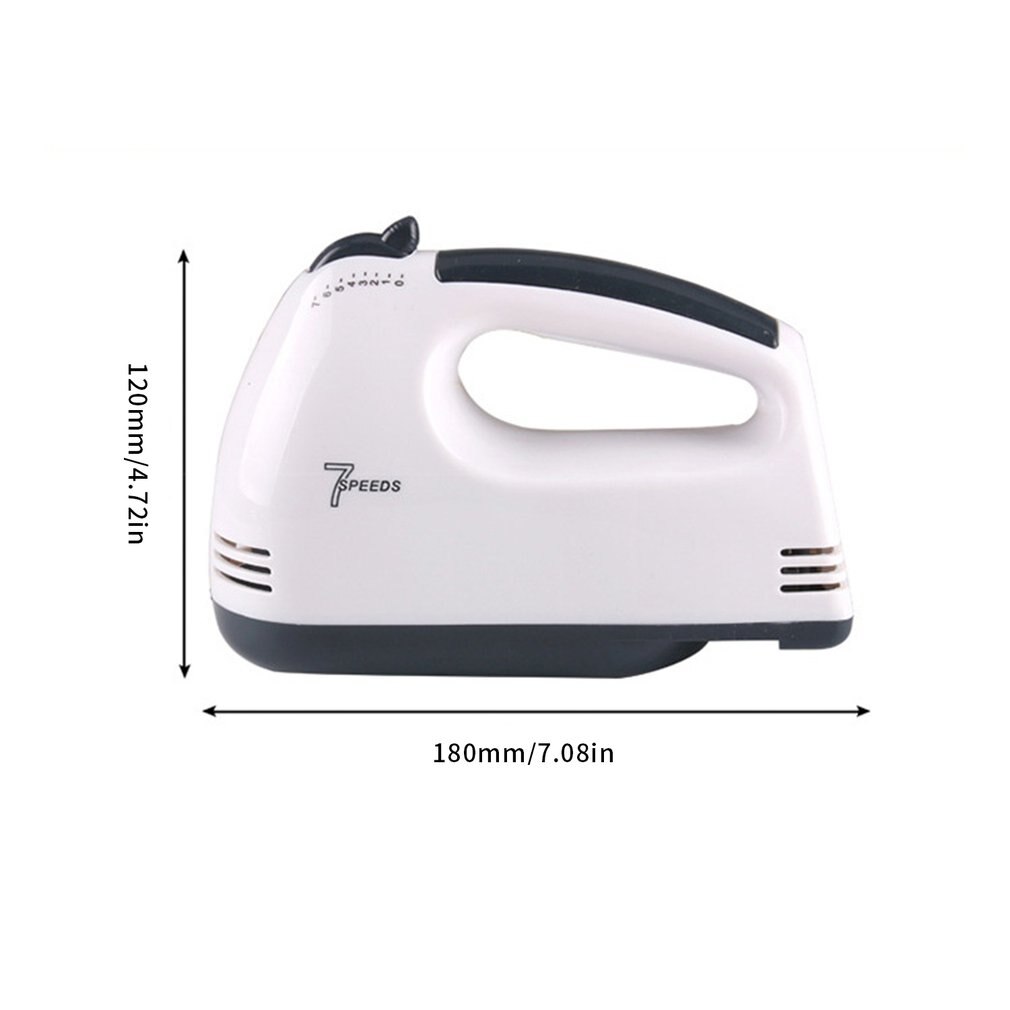 Mini batidora eléctrica de alimentos, 7 velocidades multifuncional con Control de procesador de alimentos, herramientas manuales de cocina