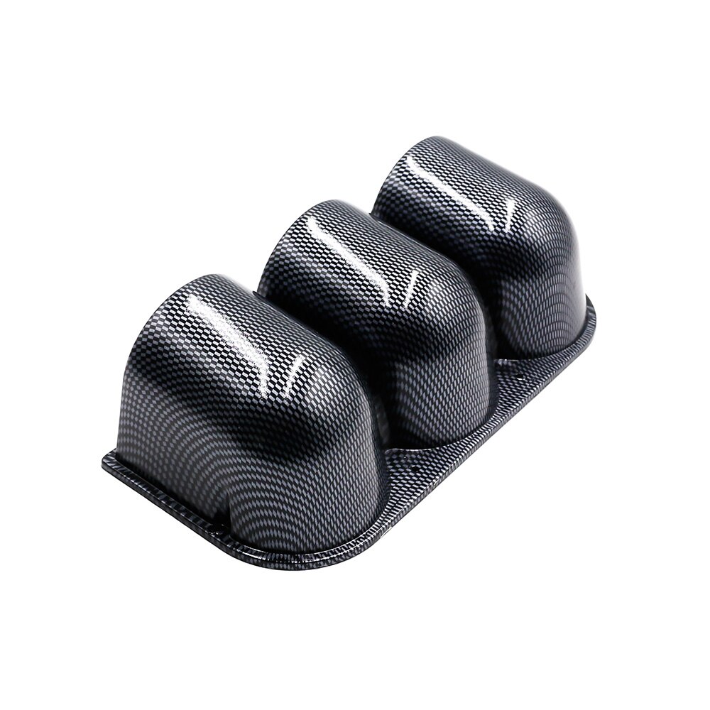 CNSPEED Car meter holder 2"(52mm) Carbon color Triple Dash mount gauge pod /car meter pod/car meter holder YC100212