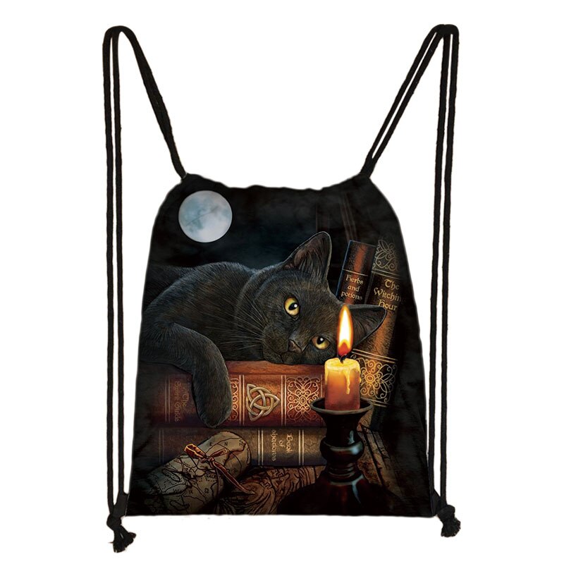 Mochila De Viaje de 666 / Satan / Witch Hocus Pocus para hombre y mujer, bolso de compras de lona, mochila de Estudiante: skdnw11