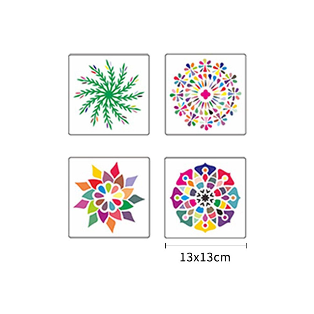 Kit d'outils de pointillage Mandala, 38 pièces, pour peinture de pierres, stylo à bille en acier, accessoires à pois