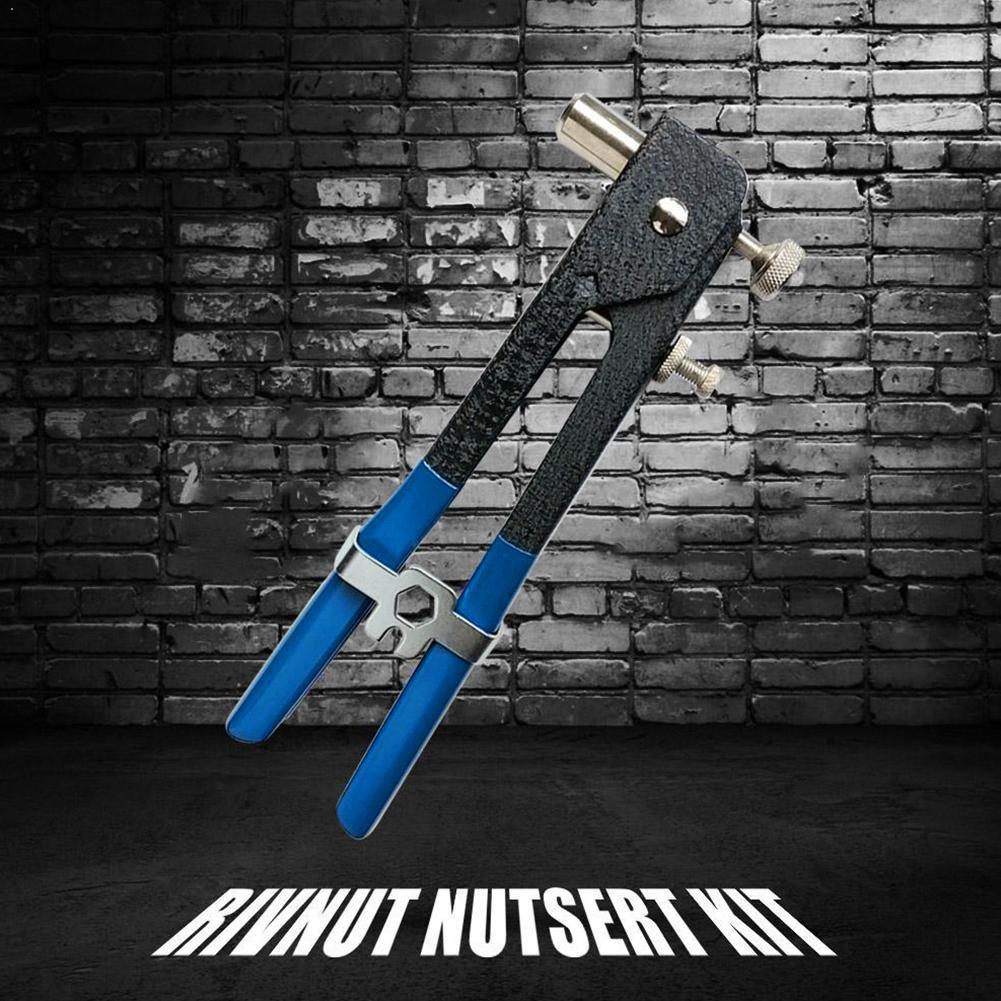 86/106pcs Nut Rivet Riveter Tools Kit M3-M8 Blind Rivet Rivnut Insert Nuts Nutsert Threaded Kit Riveting And Tool Guntool M8F3