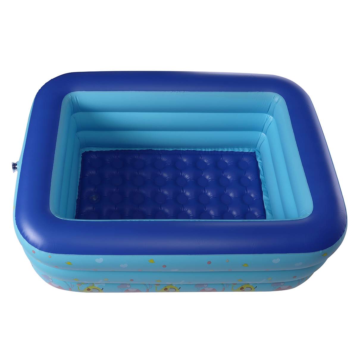 120/130/150/180cm børn badekar baby hjemme brug soppebassin oppustelig firkantet swimmingpool børn oppustelig pool