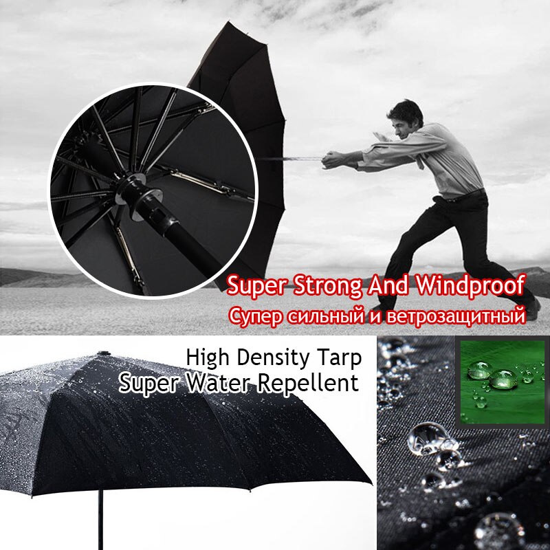 TOPX Klassische Englisch stil Regenschirm Männer Automatische Starke WindResistant 3 Falten Regenschirm Regen Geschäft Frauen Sonnenschirm