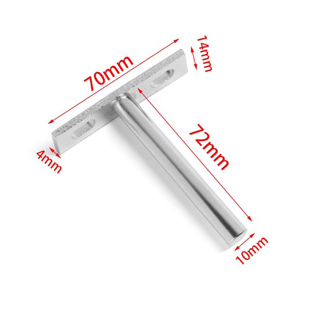 Wall Mount Shelf Storage Shelf Invisible Floating Shelf Metal Brackets Heavy Duty Concealed Hidden Support Furniture Hardware: Rose