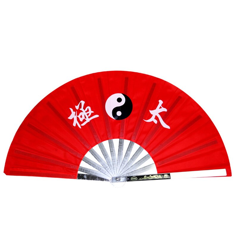 Rustfritt stål tai chi fan fitness kung fu kampsport ytelse dans fan rustfritt stål kampsport fan