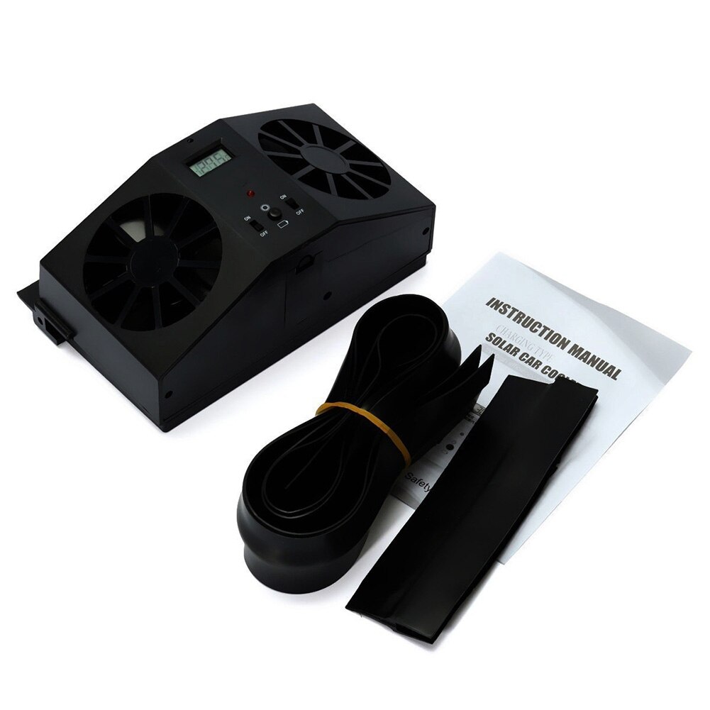 Zwei Motor- gesteuert Auto Auto Solar- Fan Fenster Kühlung Luft entlüften Fahrzeug Belüftung System Heizkörper Auto Zubehör