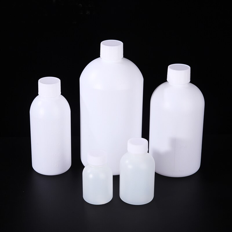 50-100mL Small Mouth Plastic Reagent Bottle HDPE Sample bottle with ...