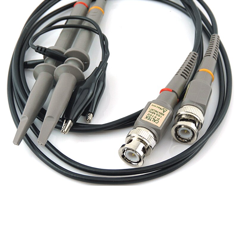 1pcs P6100 high frequency oscilloscope meter pen probe probe 100MHZ probe 100 trillion probe grounding wire