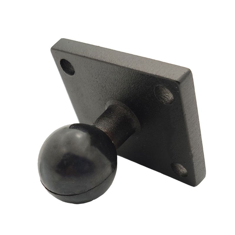 Aluminium Vierkante Mount Base Met Balhoofd Voor Ram Mount Voor Garmin Zumo/Tomtom
