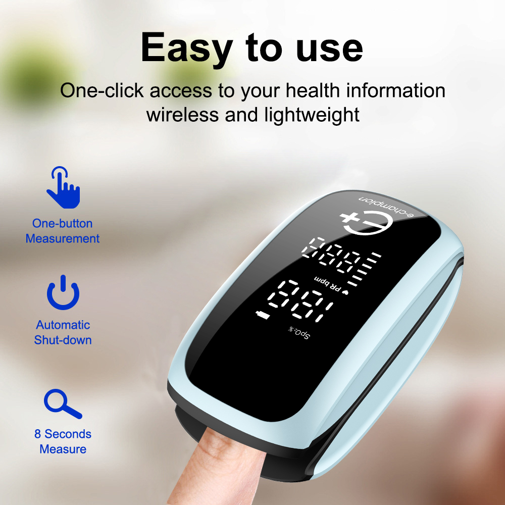 Bracelet d'oxymètre médical Rechargeable, lanière, oxymètre de pouls du bout des doigts, moniteur de Saturation en oxygène dans le sang, affichage numérique LED pour enfant