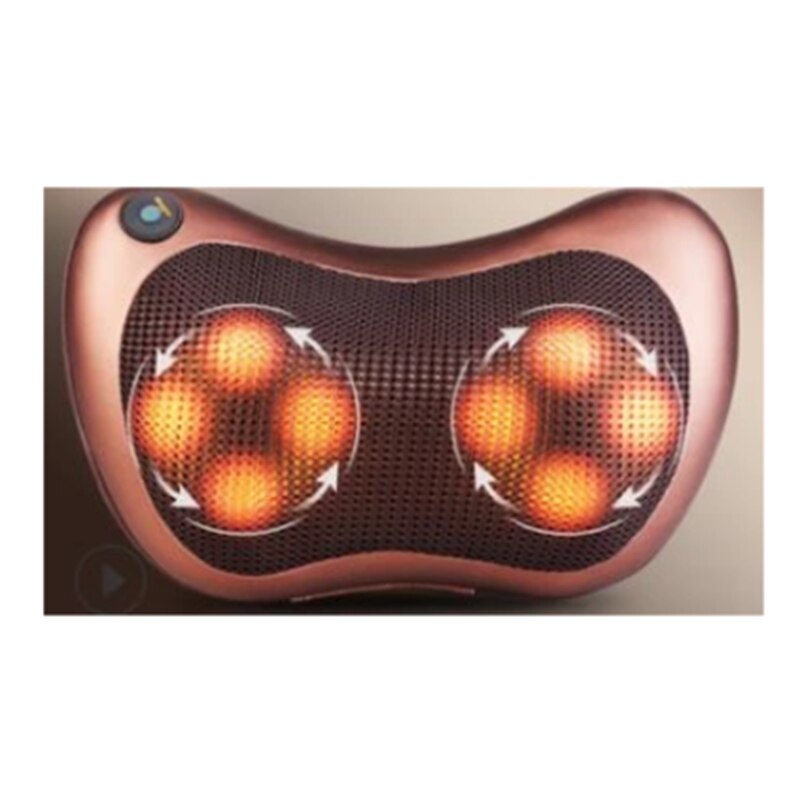 Masajeador De Cuello Para El Hogar, Masaje Cervicale Shiatsu, Cuello Trasero, Cintura, Cuerpo Eléctrico, almohada De Masaje Multi