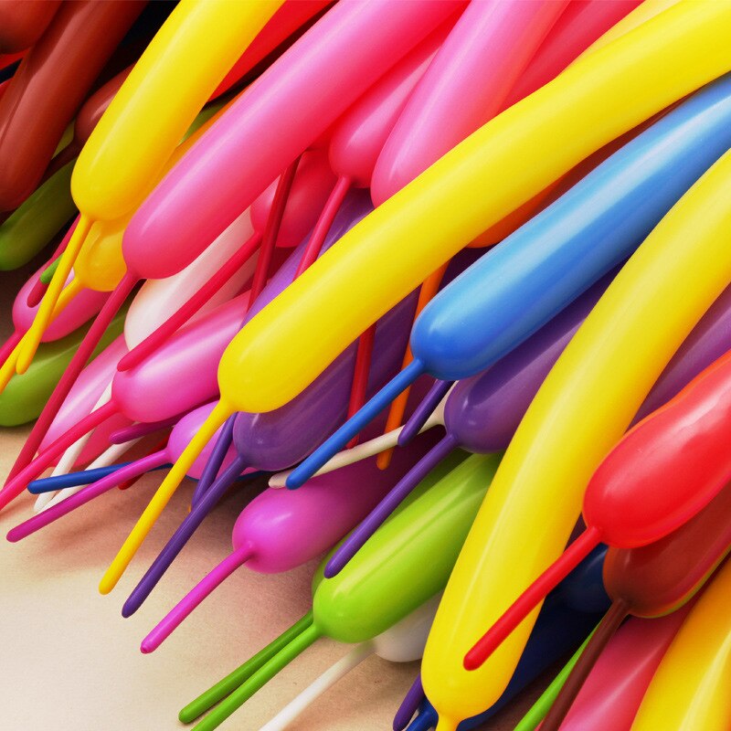 50-200 Stuks Lange Latex Ballonnen Magic Air Ballooon Ballon Voor Modellering Verjaardag Bruiloft Party Decor Lucht Ballon Kids speelgoed Globos