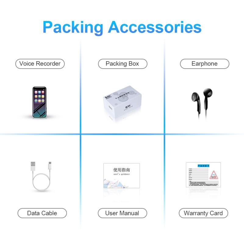 1pc Newest For M15 Bluetooth MP3 Player 4-64GB HiFi Portable Audio Walkman With FM Radio EBook Voice Recorder MP4 Music Player