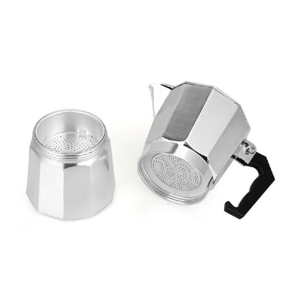 Coffee Maker Pot 3/6 Cups Espresso Pot Aluminum Moka Pot Coffee Maker Moka Espresso Latte Percolator Stove Top