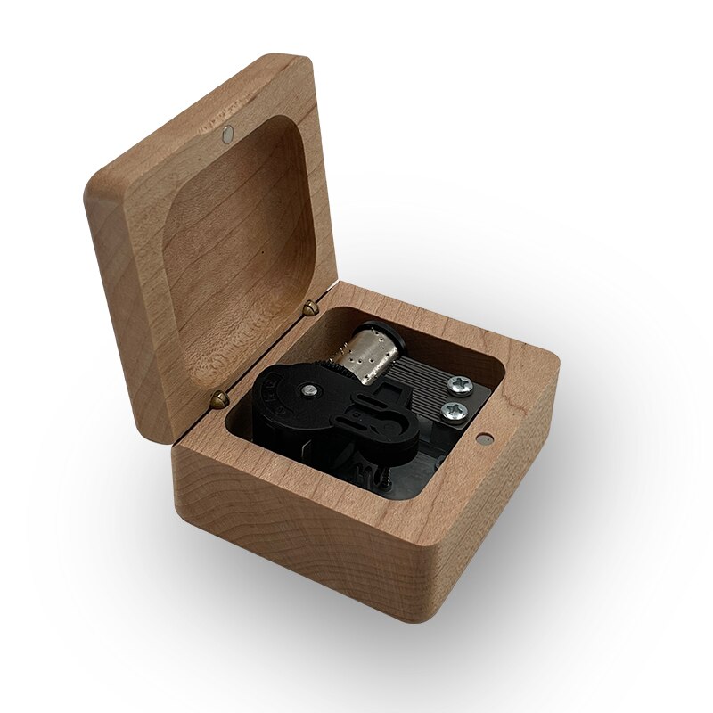 You are my sunshine music box wind up mechanical love quotes print wood dad birthday party family for wife Son Daughter
