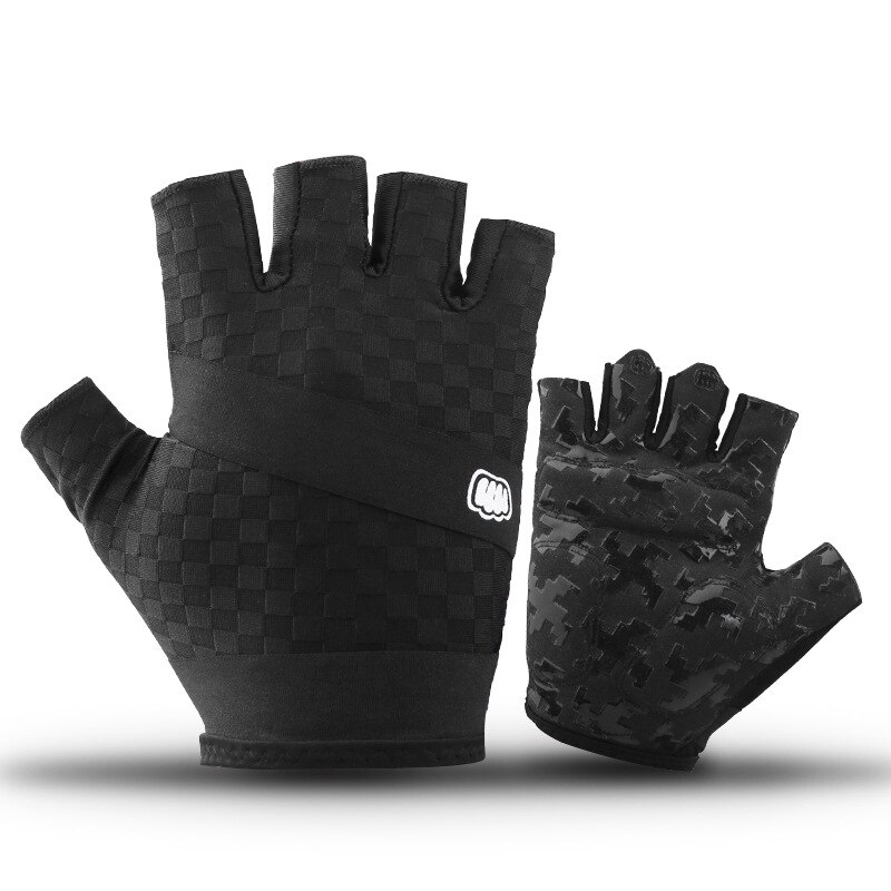unisex icesilk lycra ridning treningsstudio hansker tungvekt sport løftehansker kroppsbygging treningshansker til sport Fitness hansker