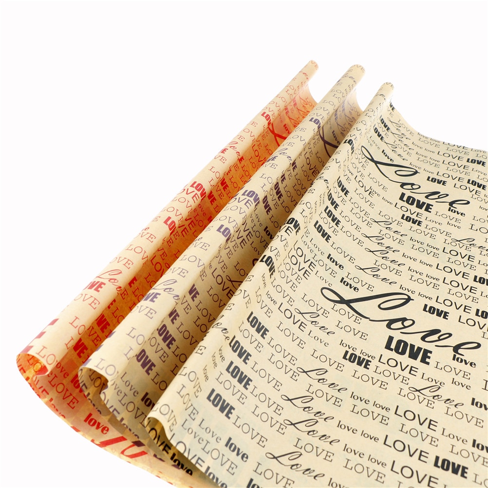 Bloem Geschenkverpakkingen Inpakpapier Bloemist Boeket Wrap Krant Papier Materiaal Voor Kerst & Party Thanksgiving