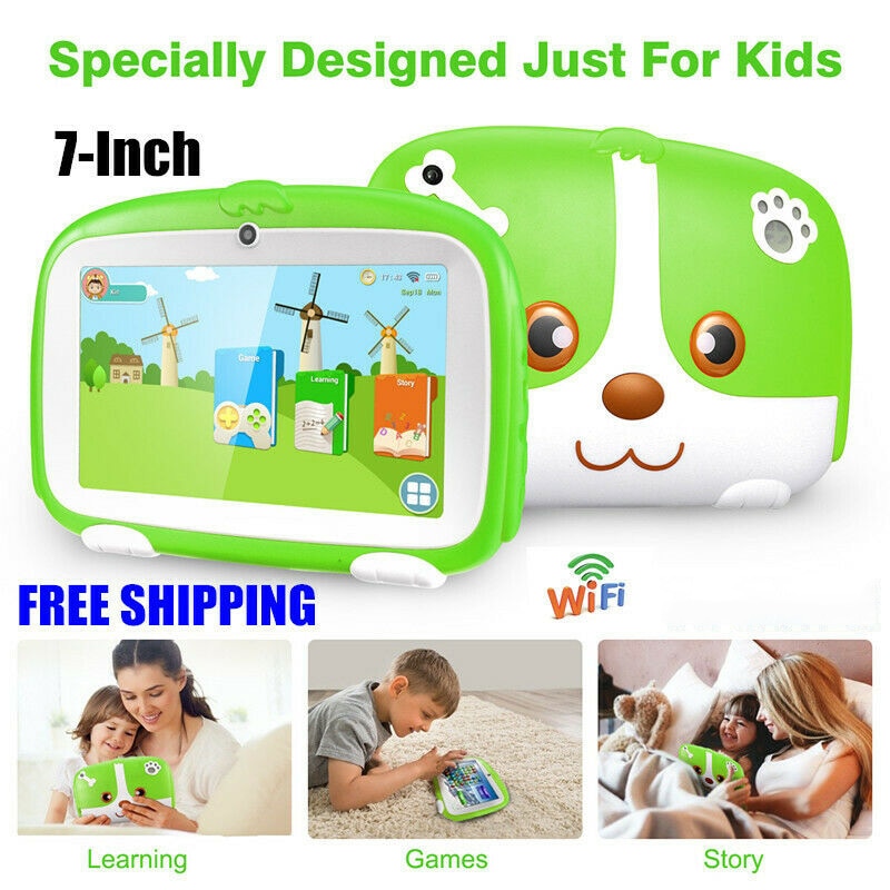 7 "Kids Educatief Tablet Ouder-kind Interactie Tijd Quad Core Android 4.2.2 8 Gb Dual Camera Wifi Tabletten kinderen