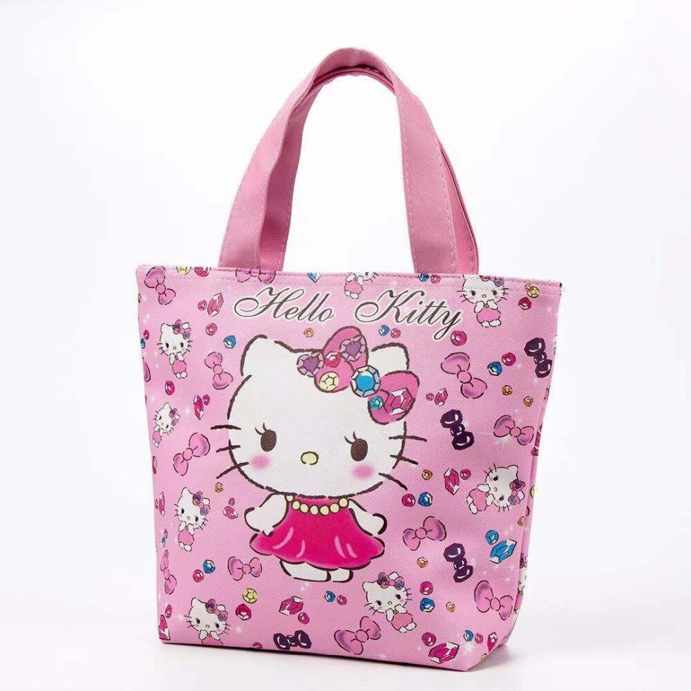 Cute cartoon handbag lunch box bento carrying bag YEY-2996: 4