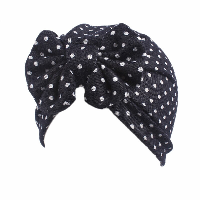 Sombrero de bebé para niñas, gorros de primavera con lazo, turbante, para otoño, Floral, para bebé, 1 pieza, accesorios para la ropa, sombreros para niños: 04